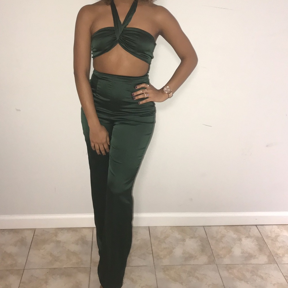 Emerald Green Jumpsuit